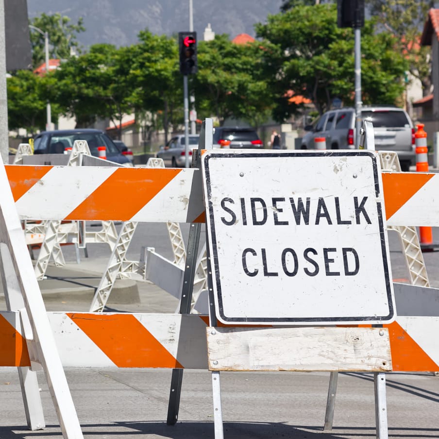 img sidewalk crosswalk closures about